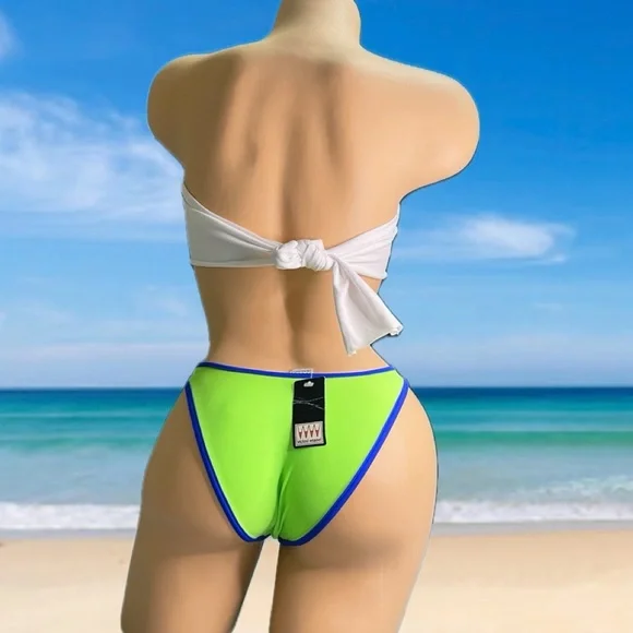 WICKED WEASEL VINTAGE BIKINI BOTTOMS. - Picture 2 of 7